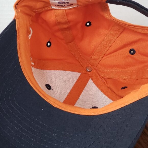 Vintage Ricky Rudd Signed Hat Orange Tide Taurus Adjustable Baseball Cap - Picture 8 of 8